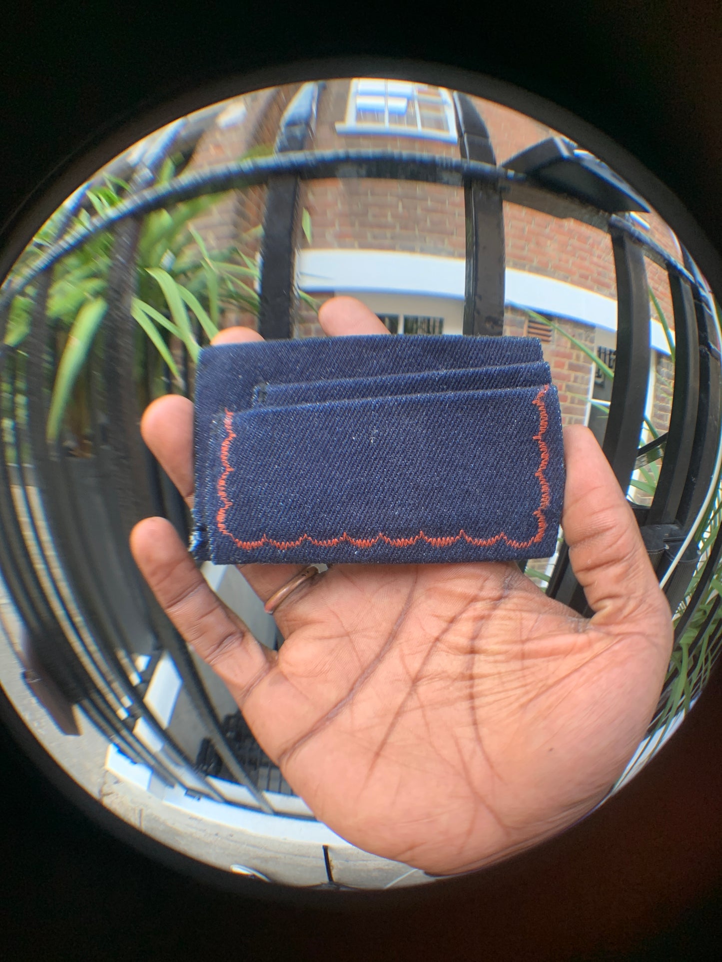 DENIM CARDHOLDER