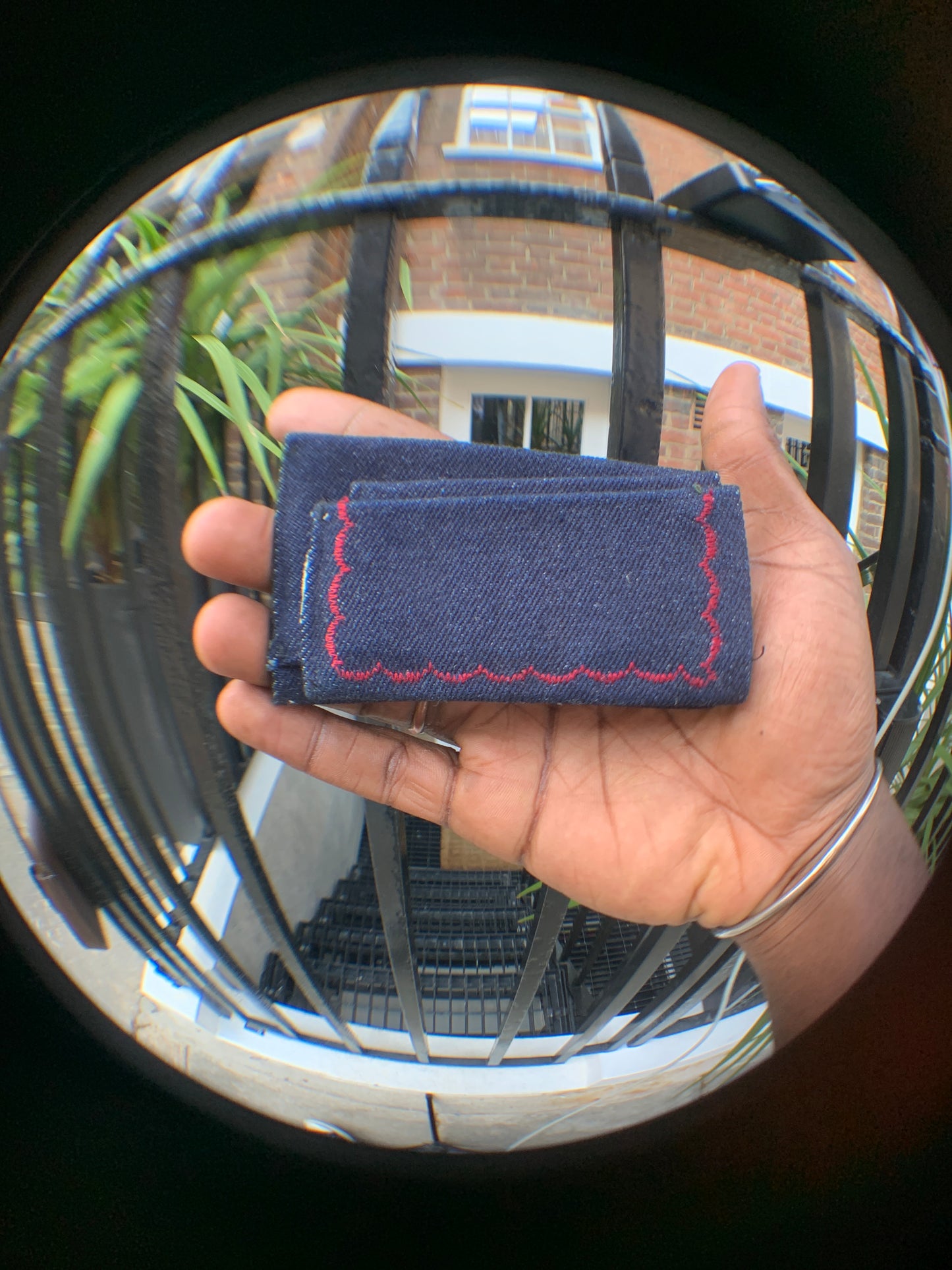 DENIM CARDHOLDER