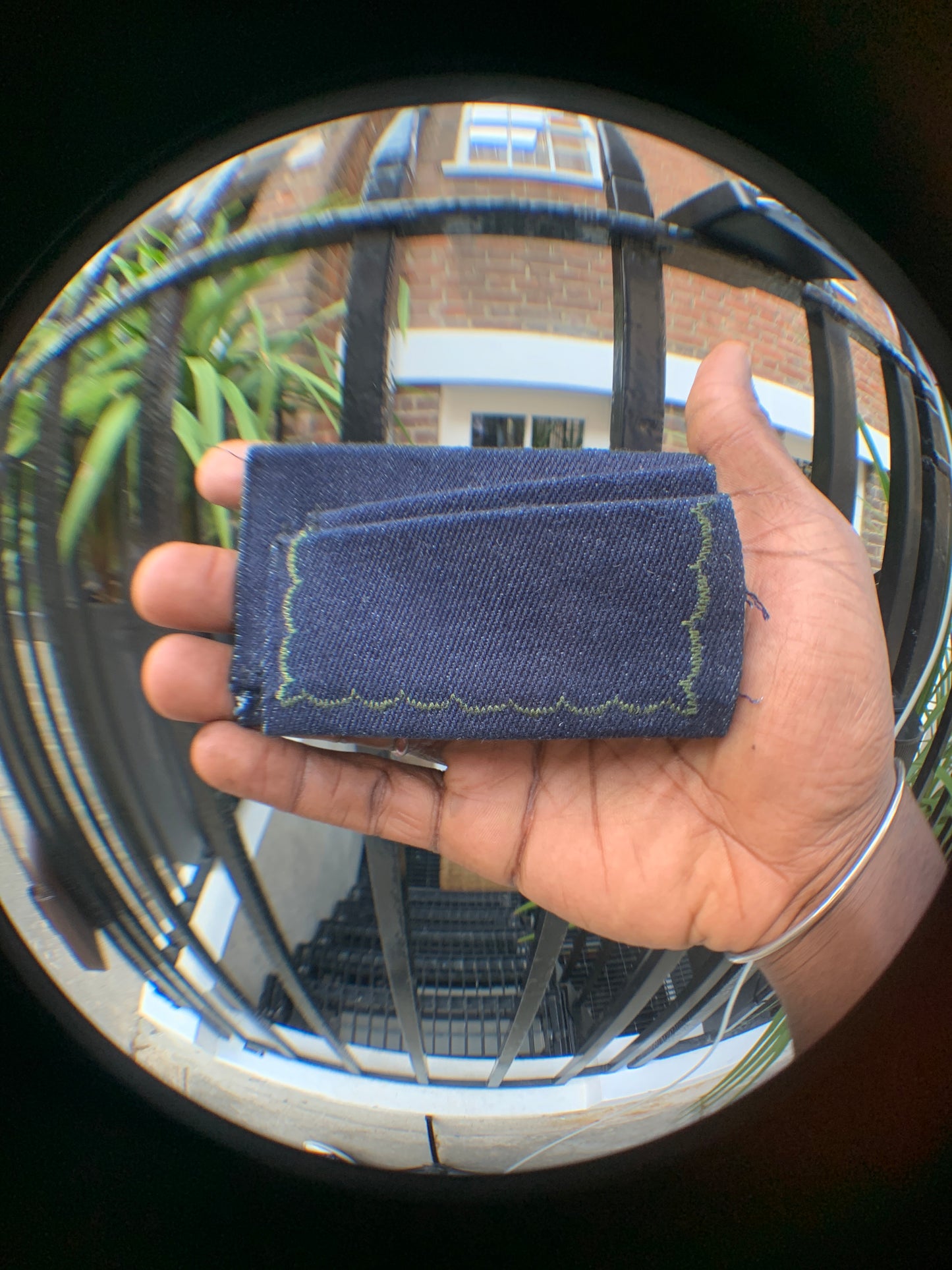 DENIM CARDHOLDER