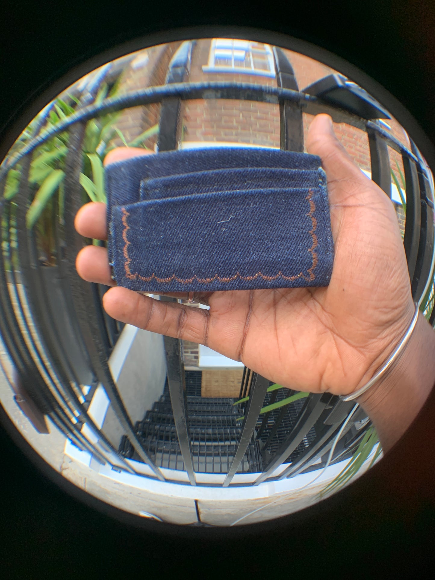 DENIM CARDHOLDER